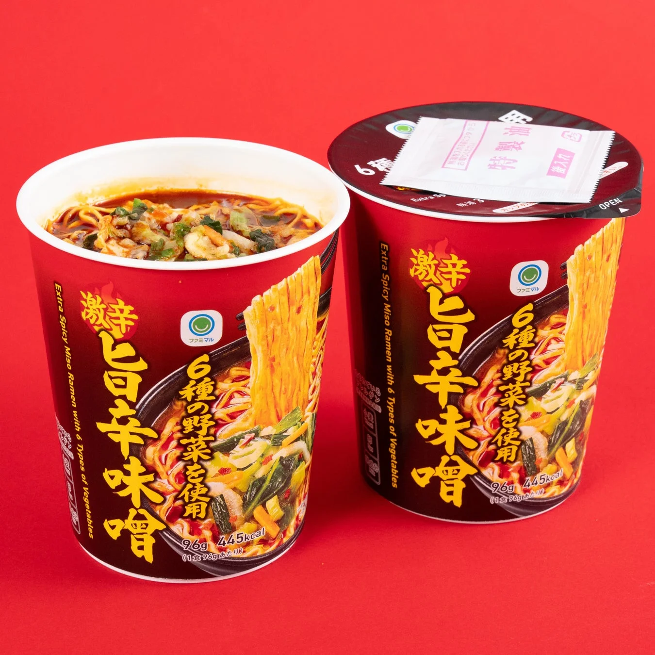 6種の野菜を使用 旨辛味噌 激辛