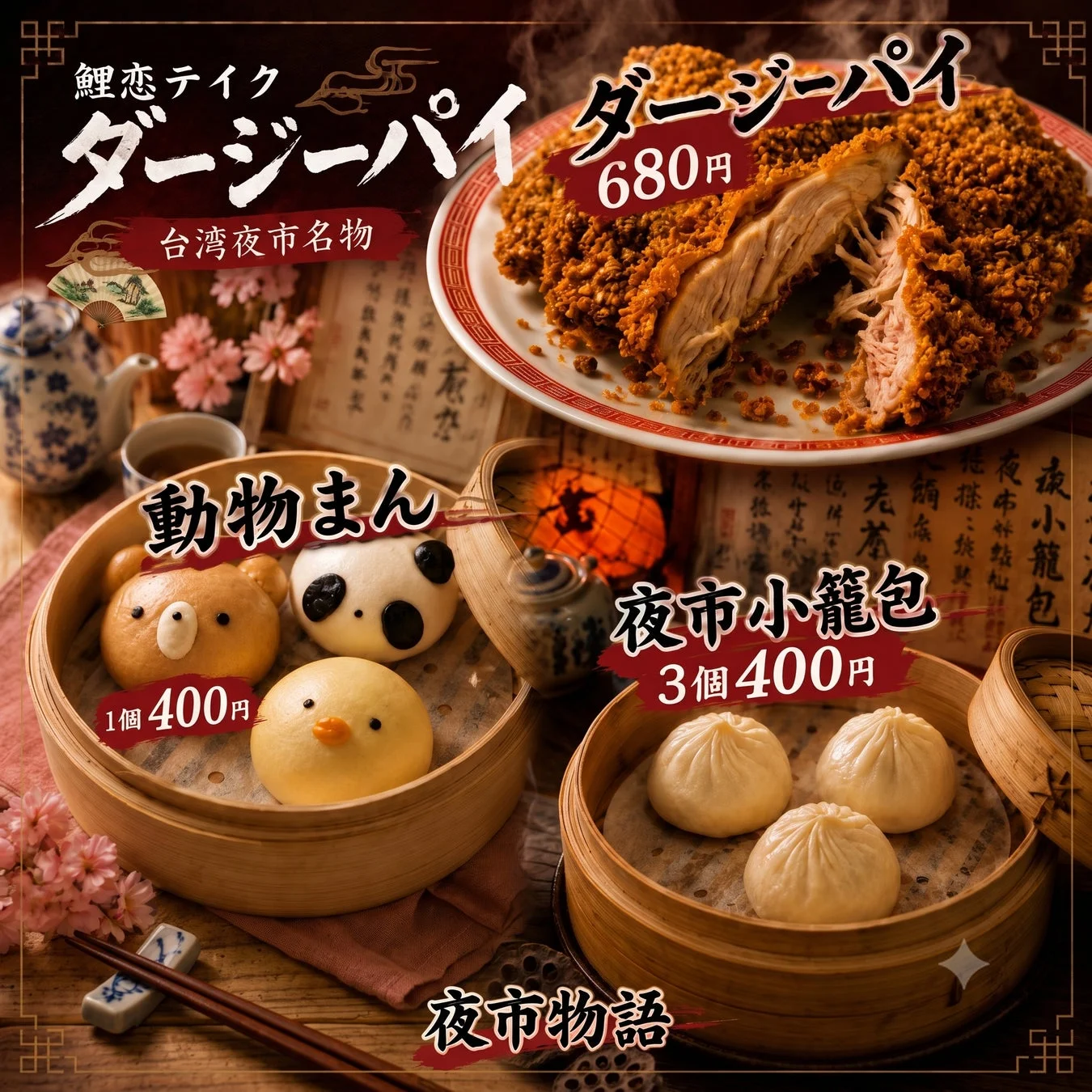 鯉恋テイクメニュー