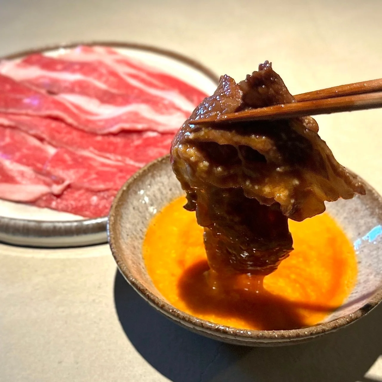 与論ビーフ とろろバラすき