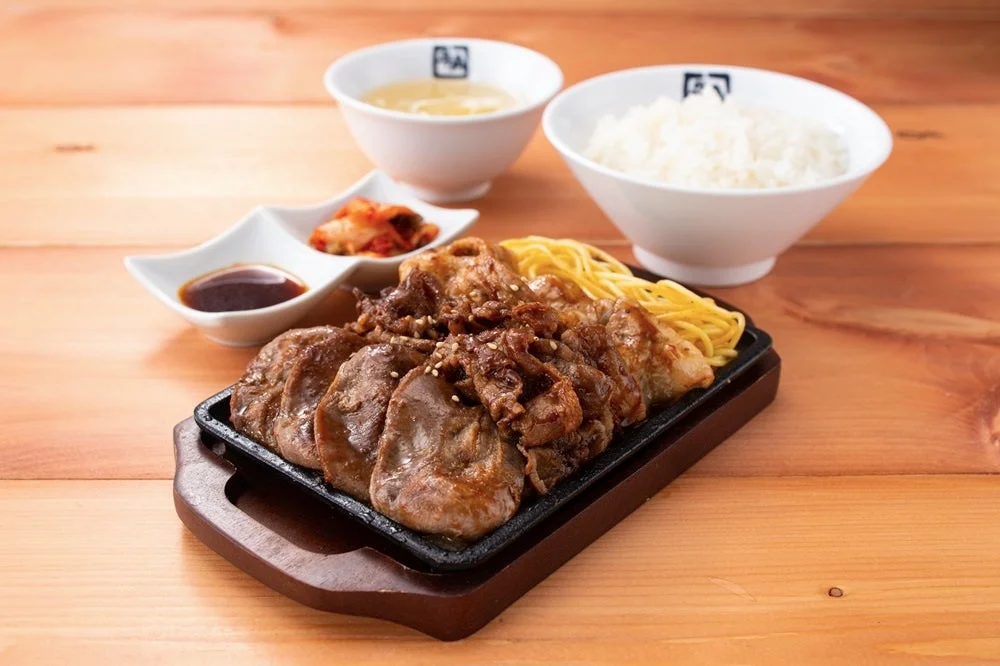 全部盛り焼肉定食