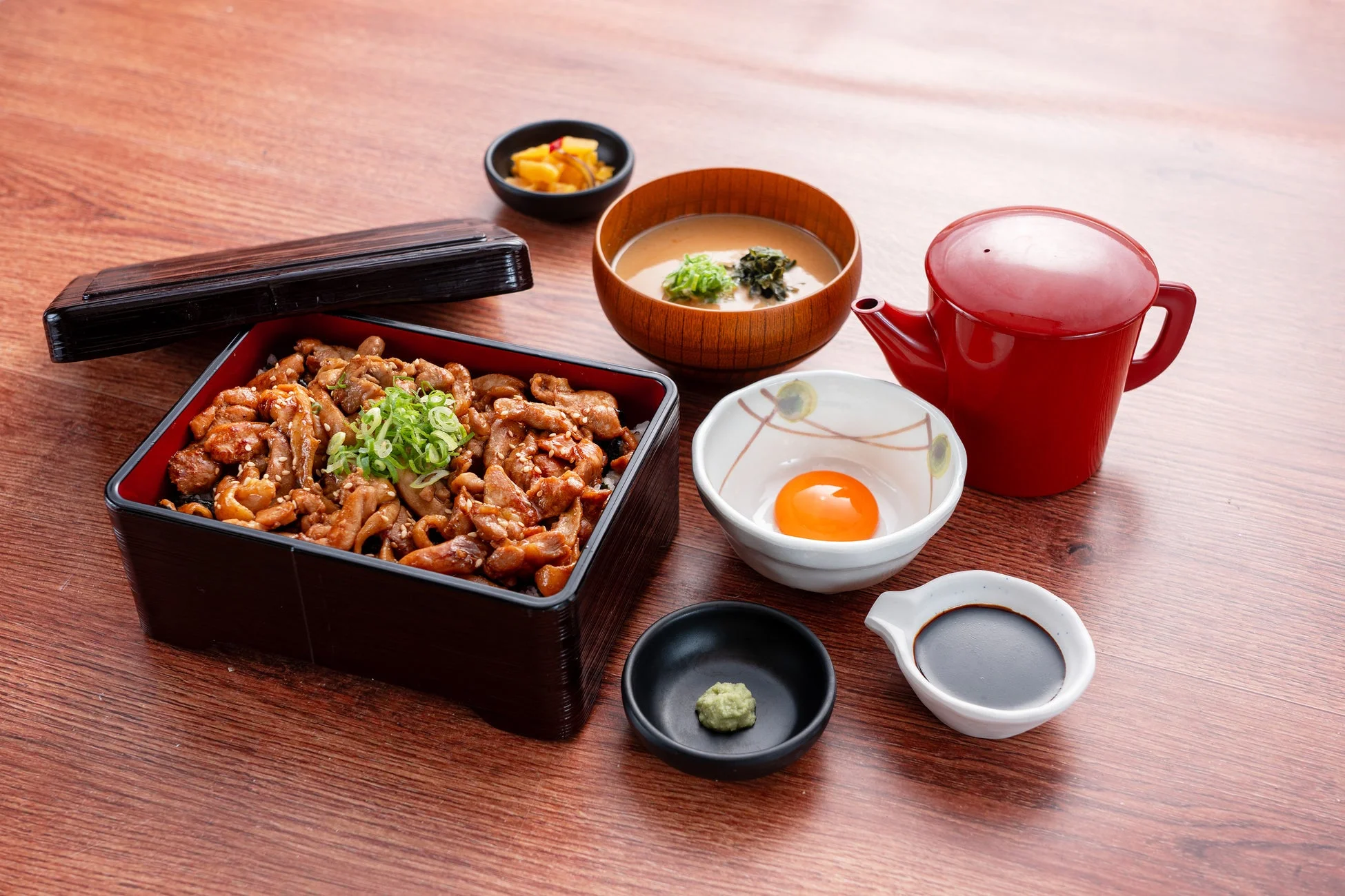 鶏まぶし定食