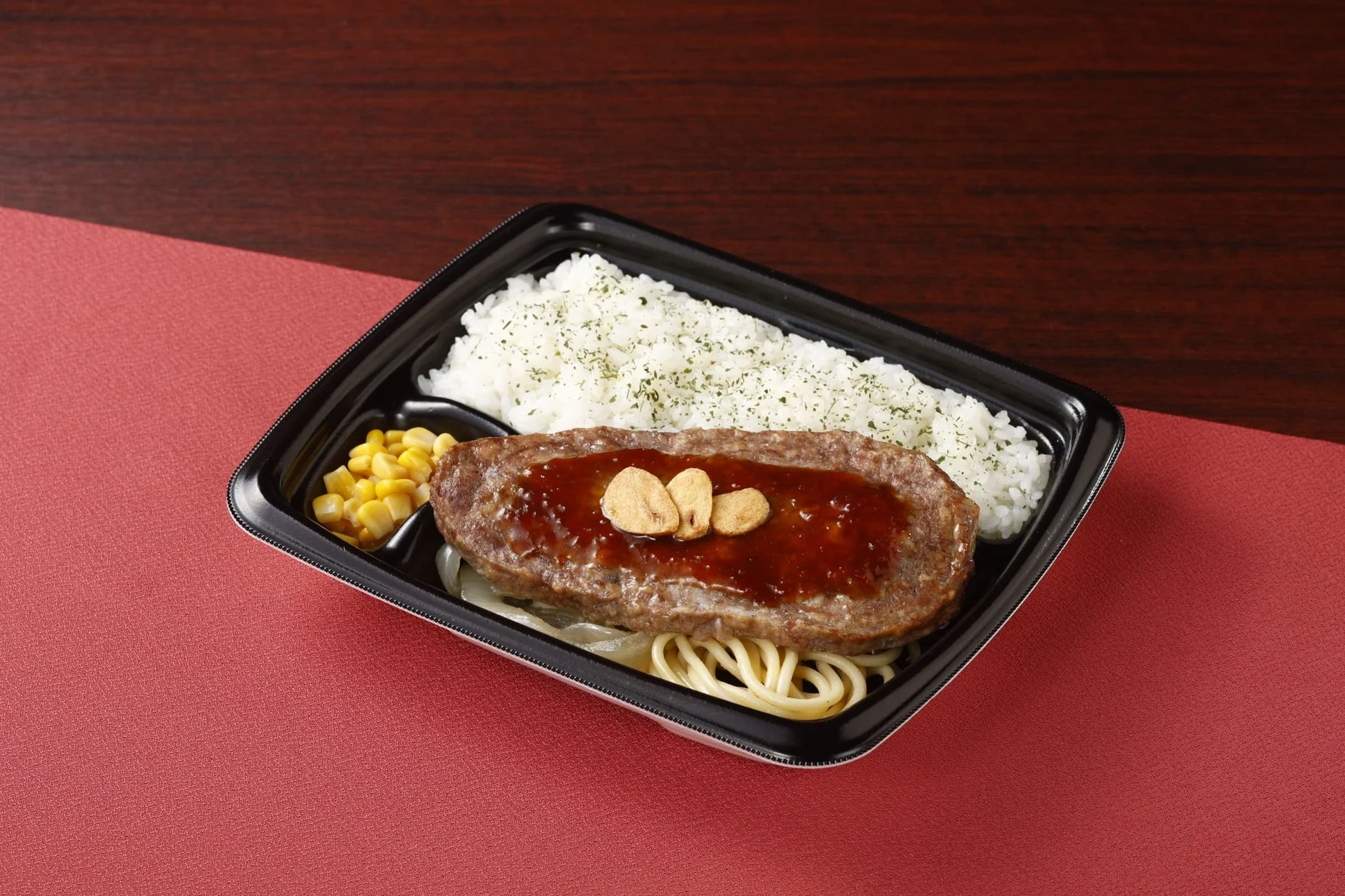 Lステーキのあさくま監修 ステーキ風ハンバーグ弁当