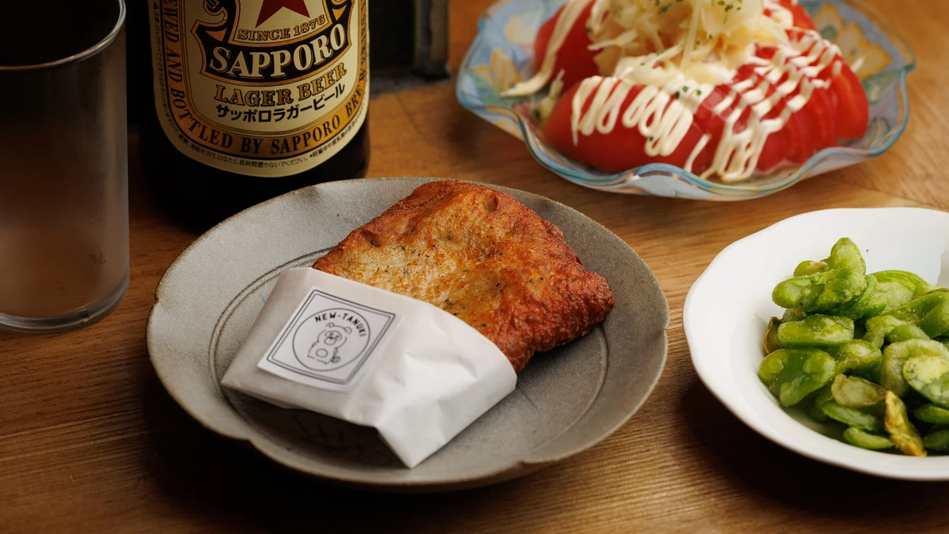 ビールと揚げ物