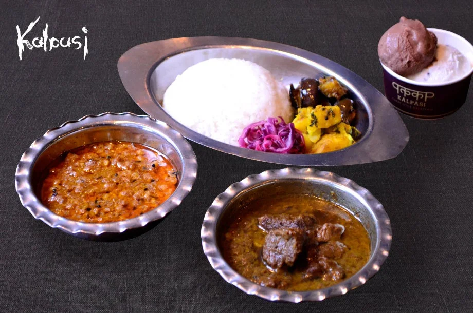 Kalpasi 南インドのラムカレー2種盛