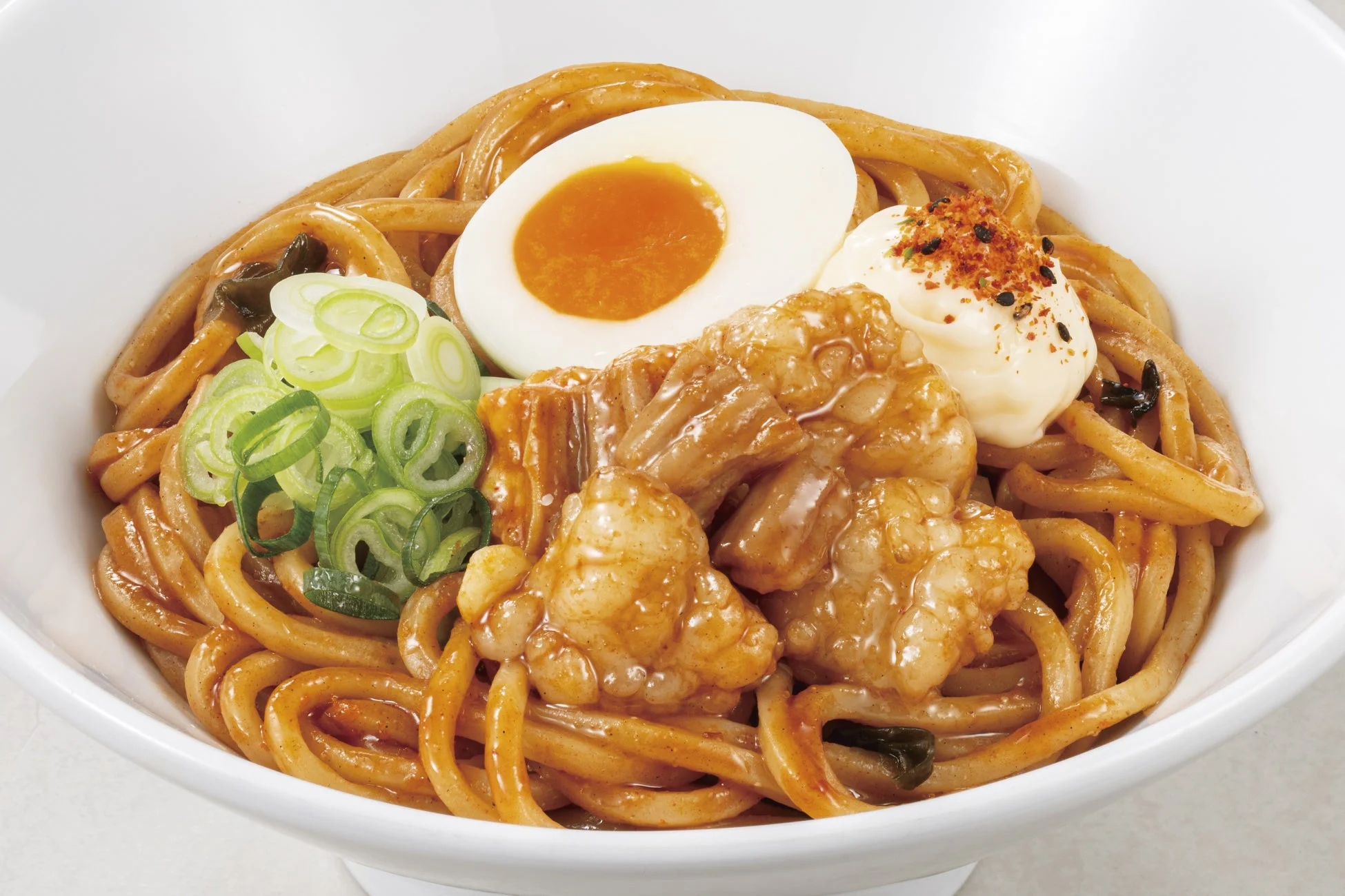 ホルモン辛味噌まぜそば