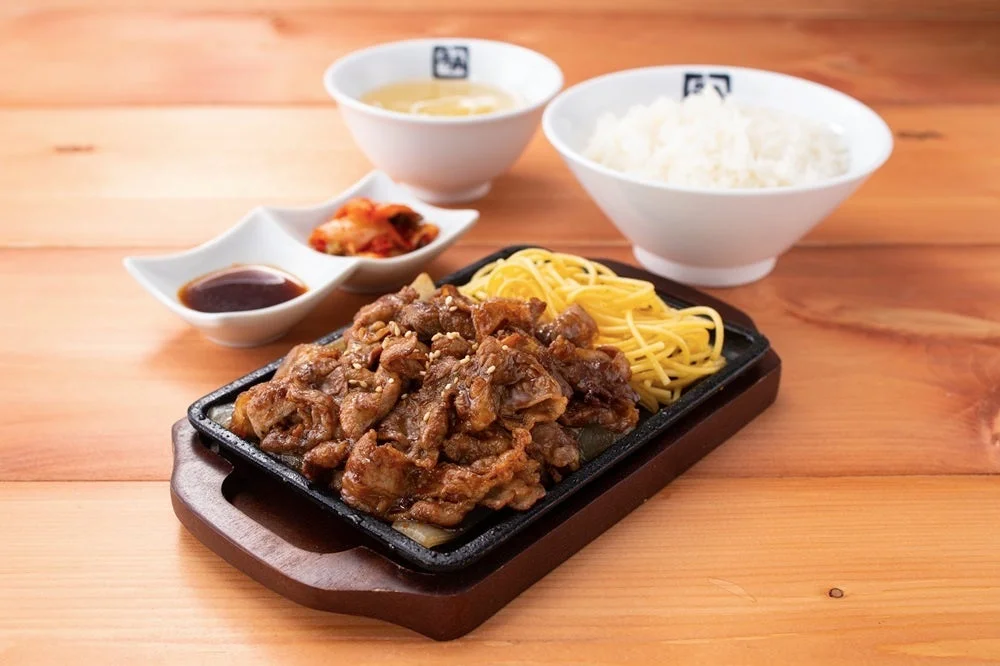 牛カルビ定食