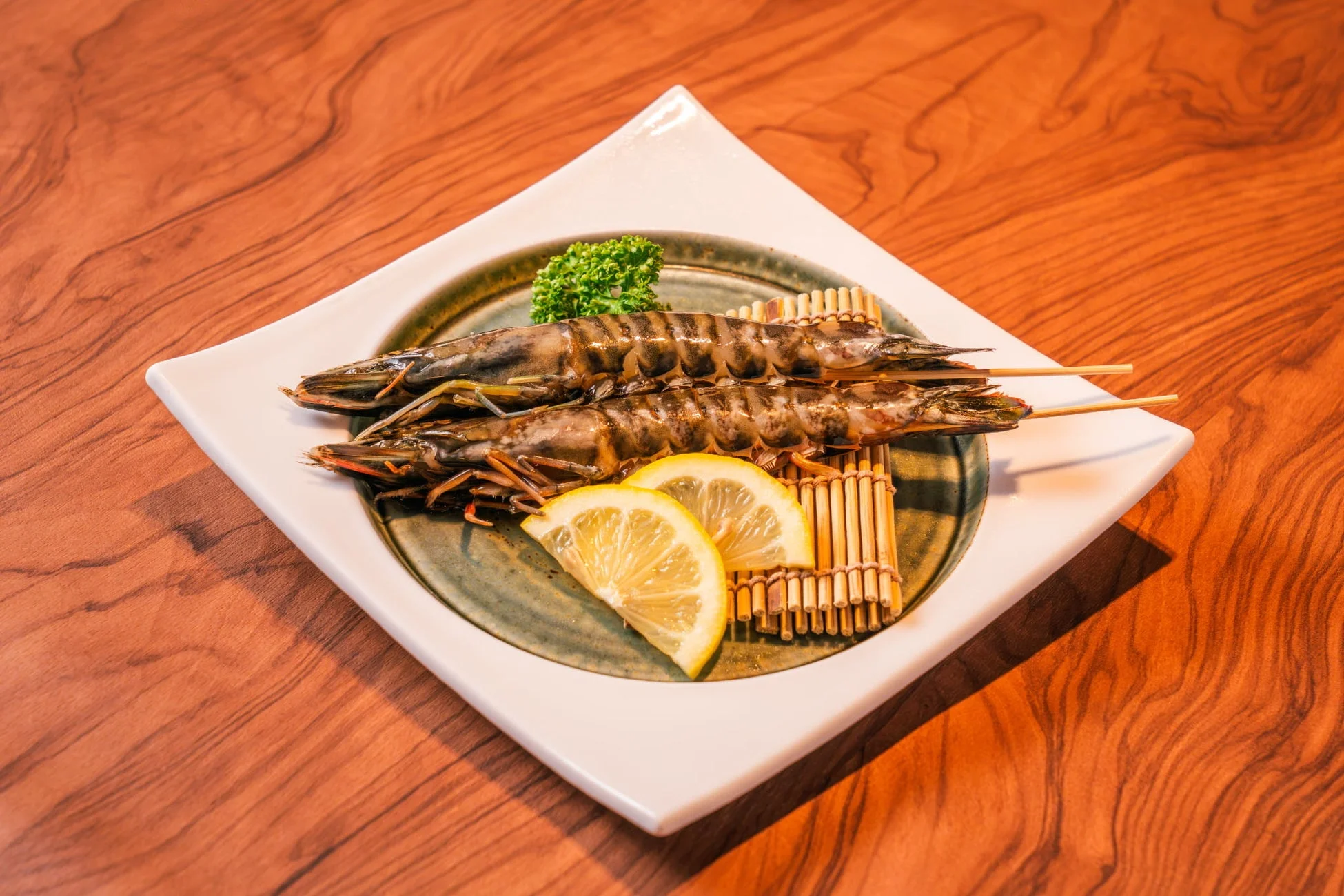 海老の串焼き