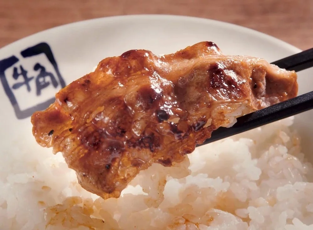 ご飯に乗せる焼肉