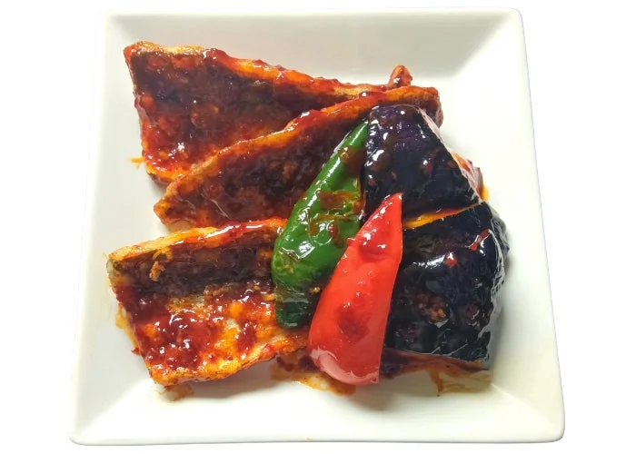 魚とナスの煮物