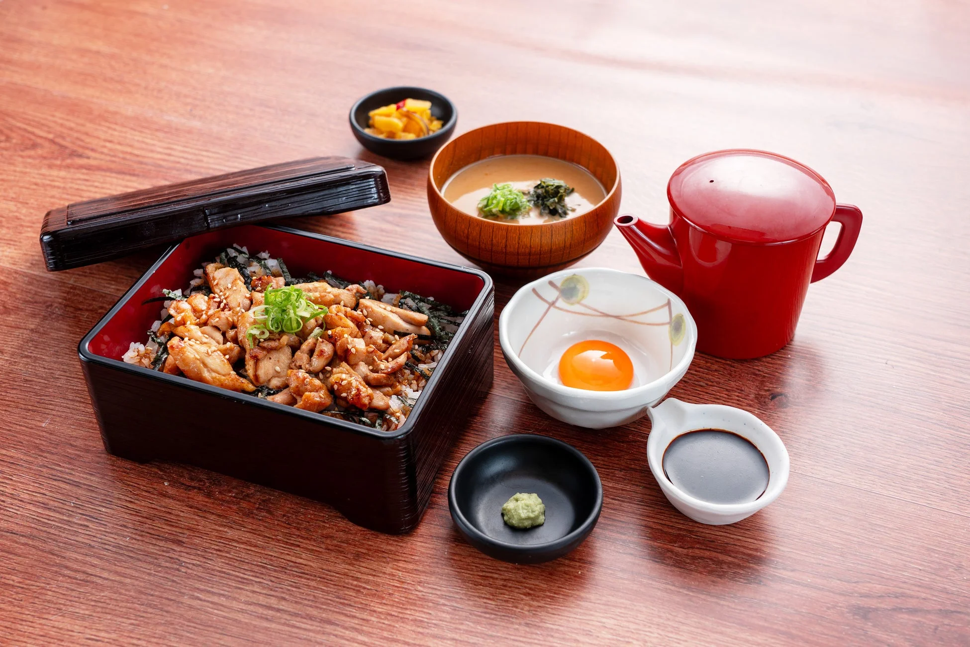 鶏まぶし定食