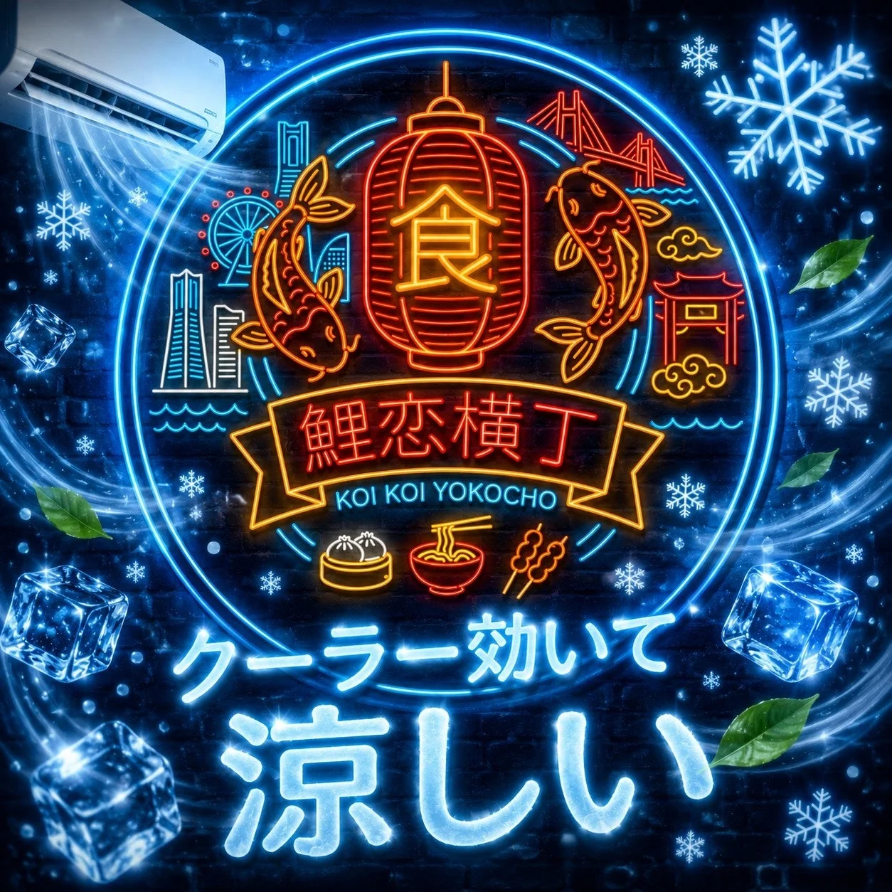 冷暖房完備
