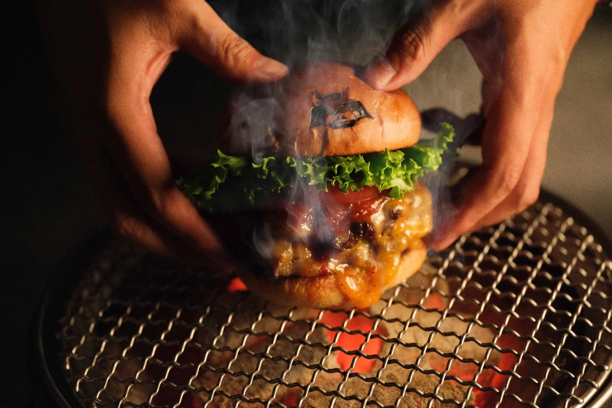 SHOGUN BURGERのハンバーガー
