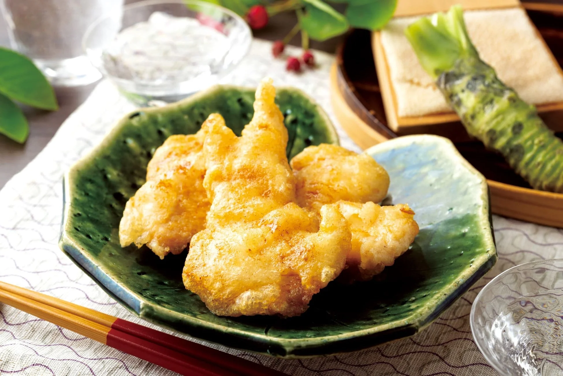 とり天(わさび醤油味)