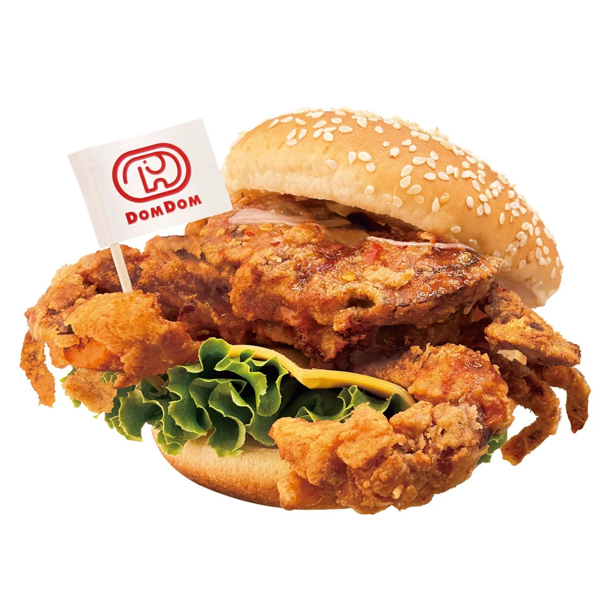 カニバーガーの別アングル