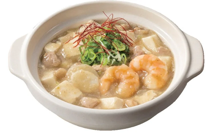 コク旨!白い麻婆豆腐～海老・中華クワイ・山芋入り～