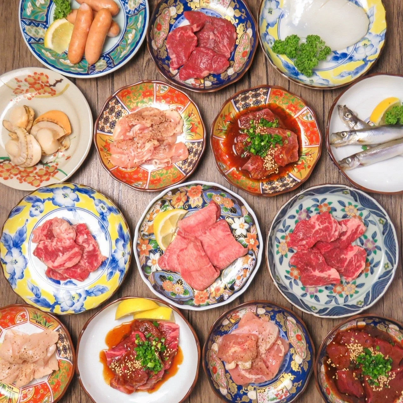 様々な肉メニュー