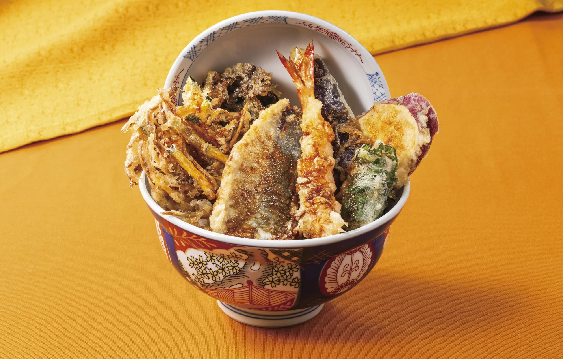 秋鯵天丼