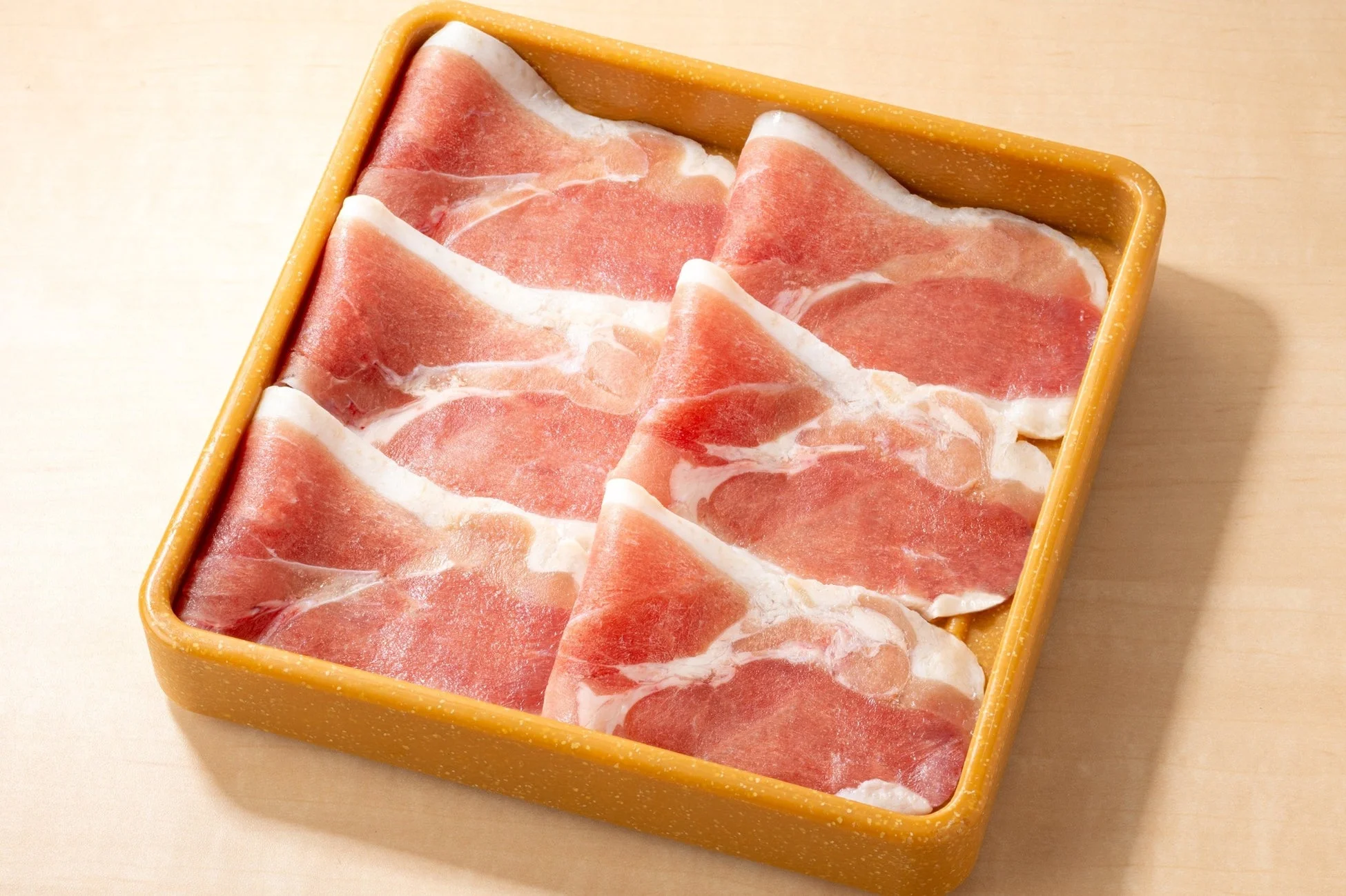 薄切りの豚肉