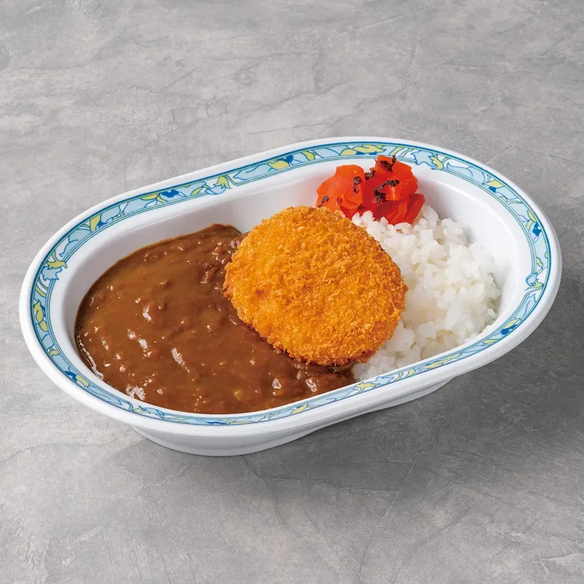 アルプスのタイムサービス コロッケカレー