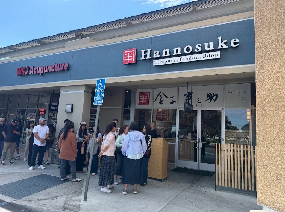 Hannosuke店舗前にできる行列