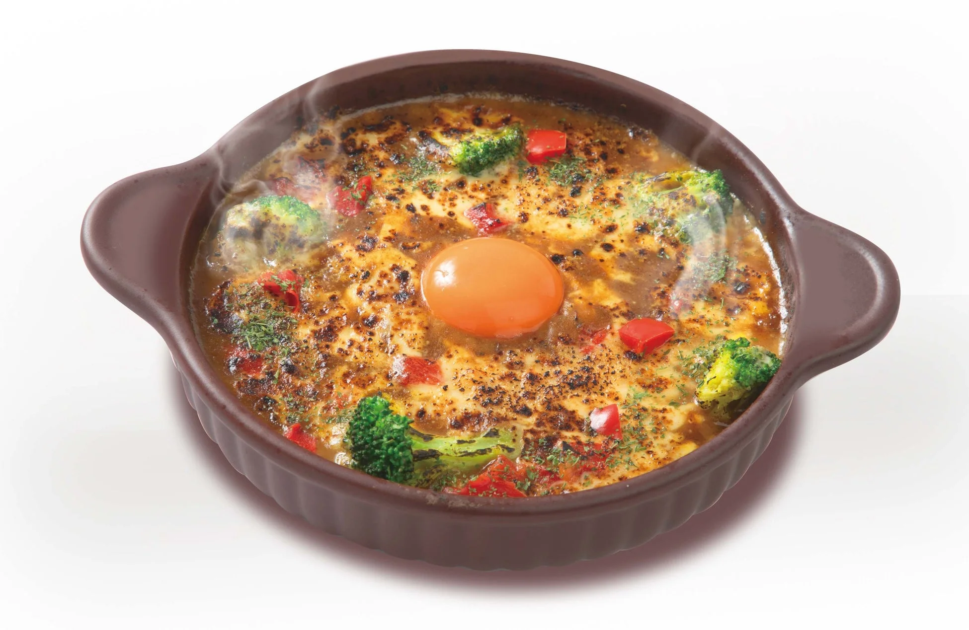 月見チーズ焼きカレー