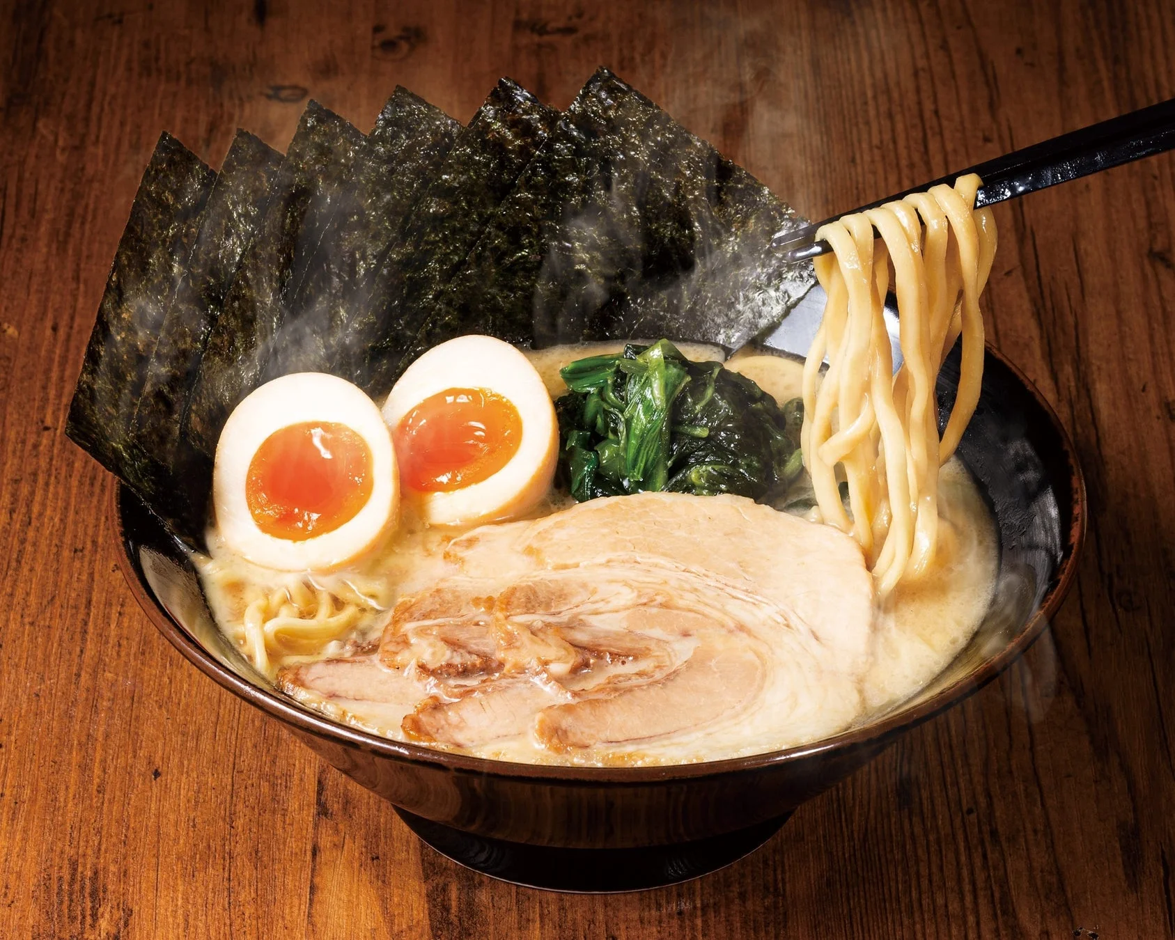 壱角家の家系ラーメン