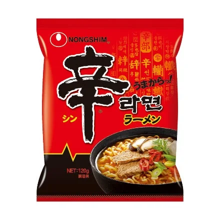 辛ラーメン袋麺パッケージ